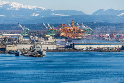 Northwest shipping port in tacoma.