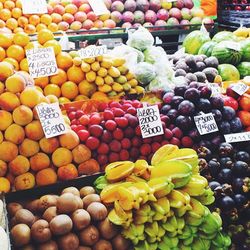 Close-up of fruits for sale