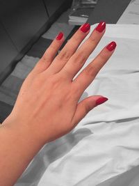 Cropped image of woman