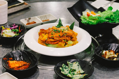 Close-up of food on plate