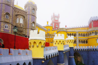 View of cathedral in city against sky