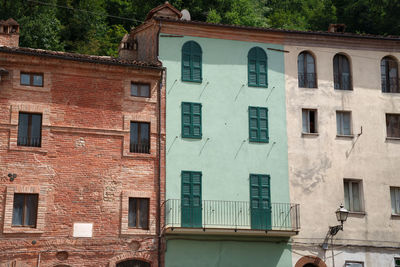 Low angle view of old building