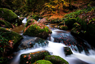 Waterfall in autumn...