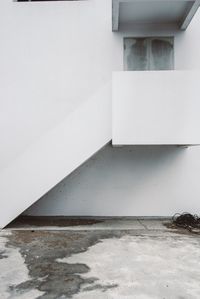 Close-up of white wall