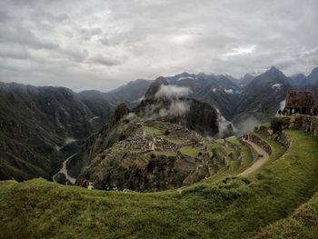 Panoramic view of landscape against sky