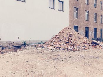 Garbage in city