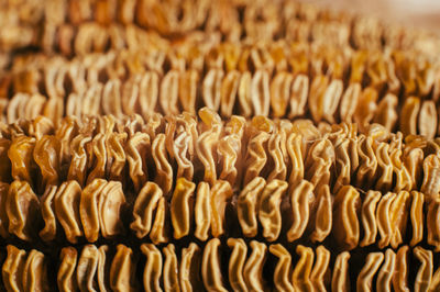 Full frame shot of dried corn