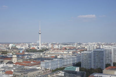 Cityscape against sky