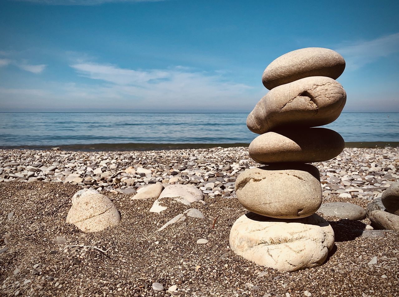 STONES ON BEACH