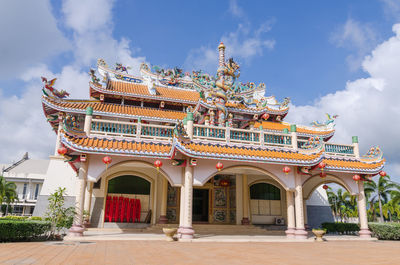 Traditional building against sky