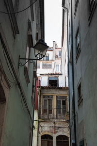 Low angle view of residential buildings