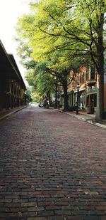 Street amidst buildings in city