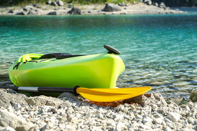 Boat in lake