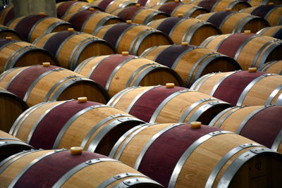 Full frame shot of pipes