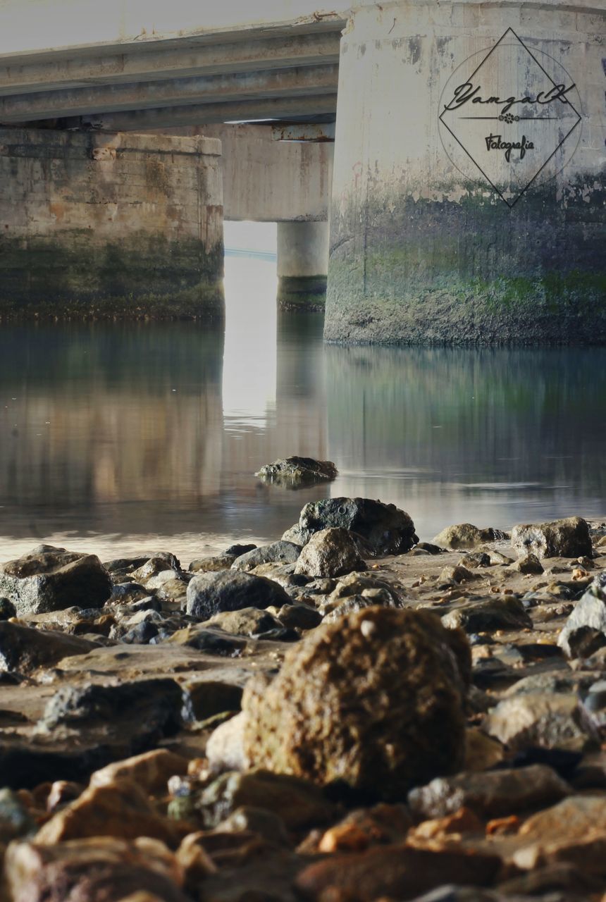 STONE BRIDGE OVER RIVER