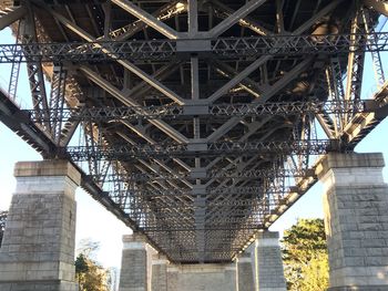 Low angle view of bridge