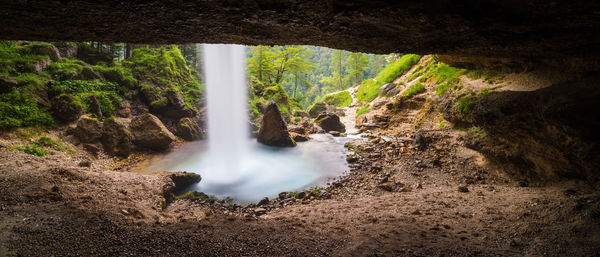 Waterfall at forest