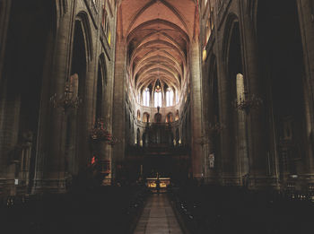 Interior of cathedral