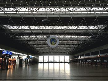 Interior of subway station