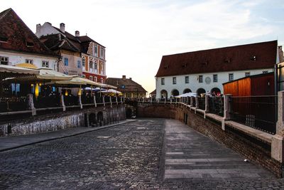 View of buildings in city