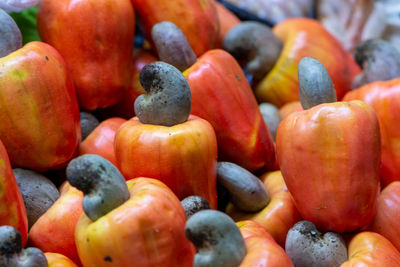 Full frame shot of cashews