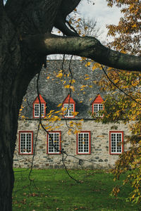 Exterior of old building