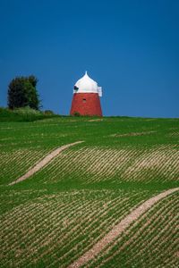 Old windmill on a hill