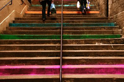 Staircase in building