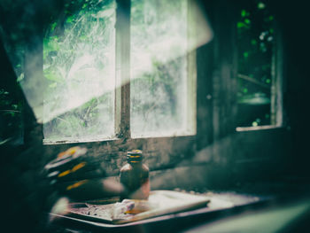 Close-up of a window