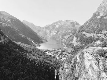View of geiranger
