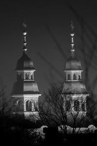 Low angle view of church