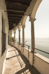 View of columns