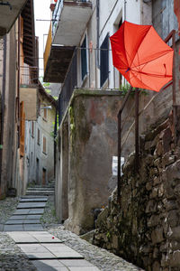 Street amidst buildings in town