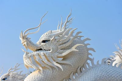 Dragon from big buddha of chiang rai in thailand 