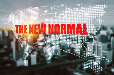 Digital composite image of mobile phone