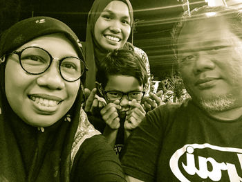 Portrait of a smiling young woman