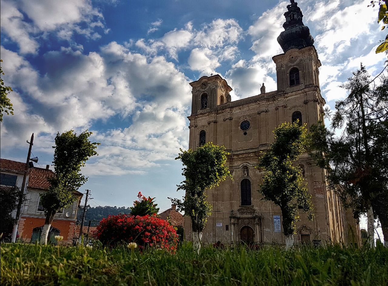 LOW ANGLE VIEW OF BELL TOWER