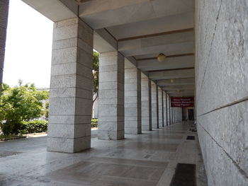 Corridor of building