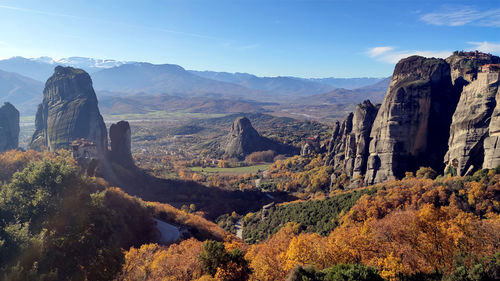 Beautiful autumn landscape in mountains autumn colors autumn collection autumn