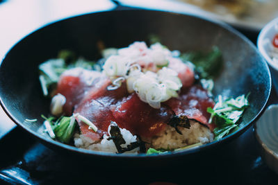 Close-up of food in bowl