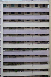 Full frame shot of apartment building