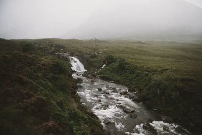 Waterfall in forest