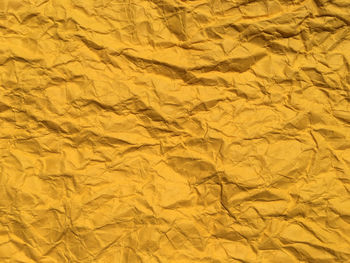 Full frame shot of yellow paper