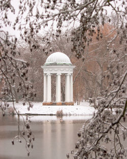 View of building in winter