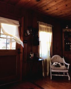 Chairs and table at home