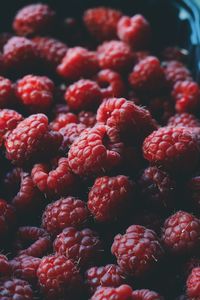 Full frame shot of strawberries