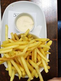 Close-up of french fries