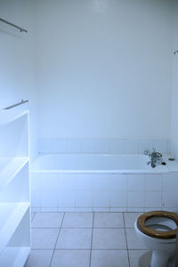 Scenic view of bathroom at home