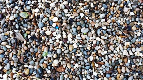 Full frame shot of stones