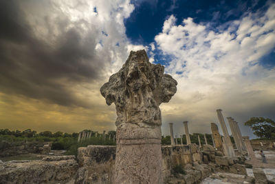 Remains of the city of salamis